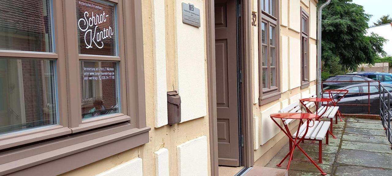 Schrot-Kontor Villa Tangermünde Exterior foto